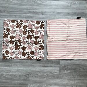 LINUM LINEN SQUARE PILLOW COVERS 20X20"